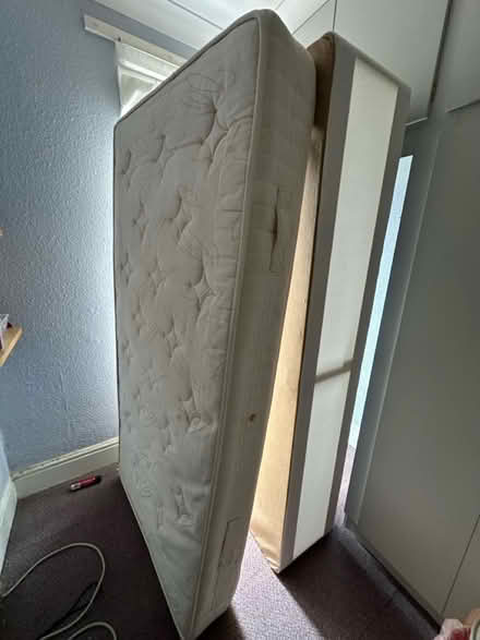 Photo of free Single divan bed base and mattress (Yatton BS49) #2
