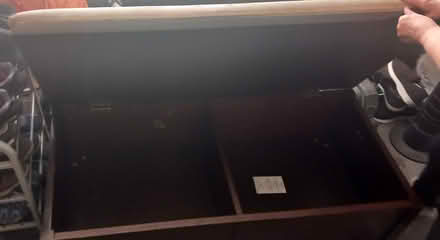 Photo of free Wooden ottoman (Kilburn, Belper DE56) #2