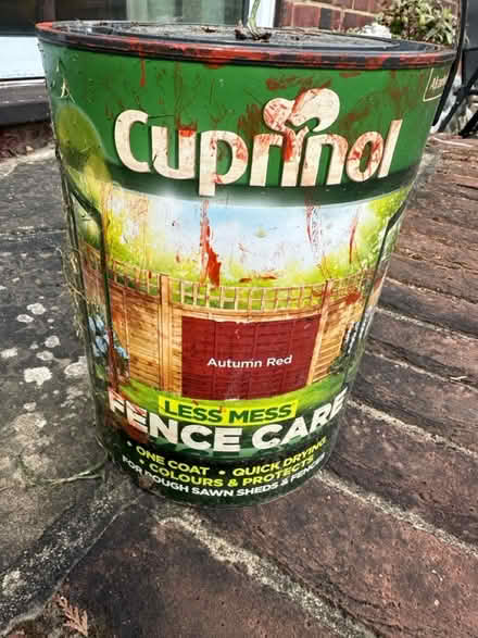 Photo of free Fence paint (St.Leonards TN38) #1