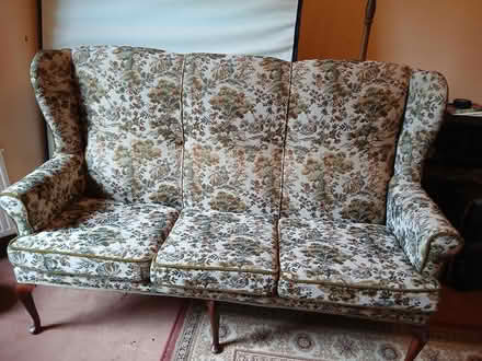 Photo of free High backed 3 seater sofa. (Ramsgate CT11) #1