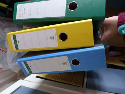 Photo of free 3 lever arch files (Upperthorpe S6) #2