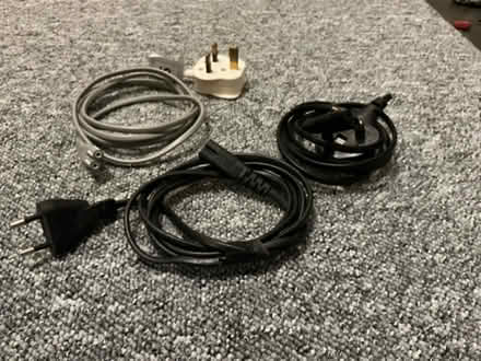 Photo of free 2-pin power cables x3 (Newhaven BN9) #1