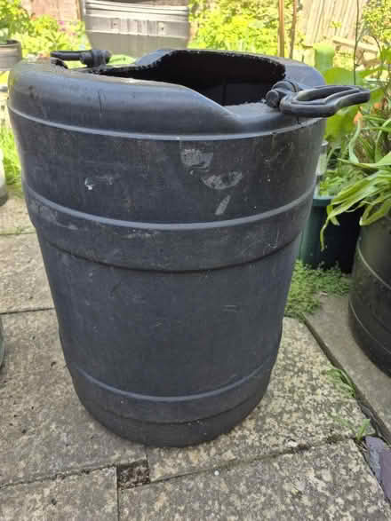 Photo of free Black water butt / bin (LE18 South wigston Leicester) #1