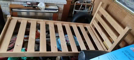 Photo of free Pine bed frame and mattress Hanley (Hanley ST1) #2