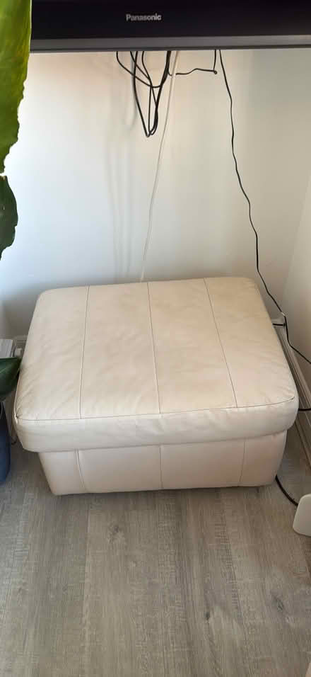 Photo of free 2 seater sofa, armchair, footstool (Rh122jq) #3