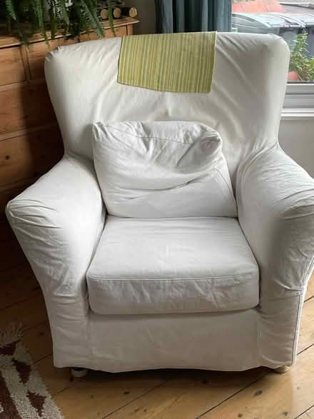 Photo of free ikea 3 seater sofa and 1 seater (CH43) #3