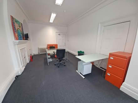 Photo of free Desk and Cabinet (SL0 0NH) #1