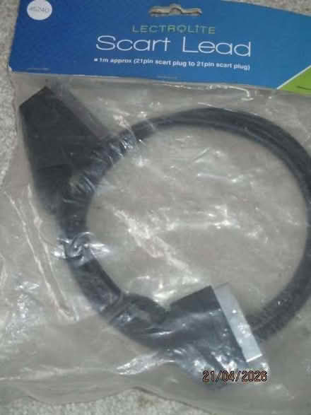 Photo of free Scart cable, (Innsworth GL3) #1