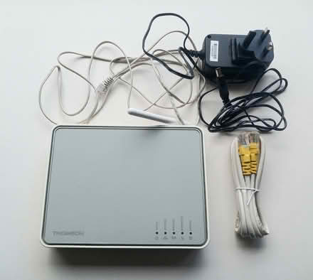 Photo of free Router, cable and plug (N16 Stamford Hill, Hackney) #1