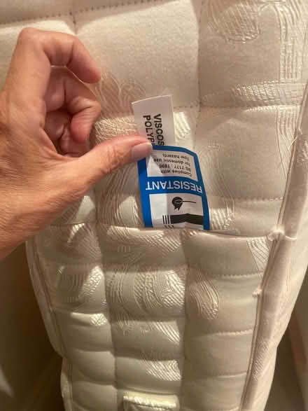 Photo of free Double mattress and headboard (Sevenoaks TN13) #3