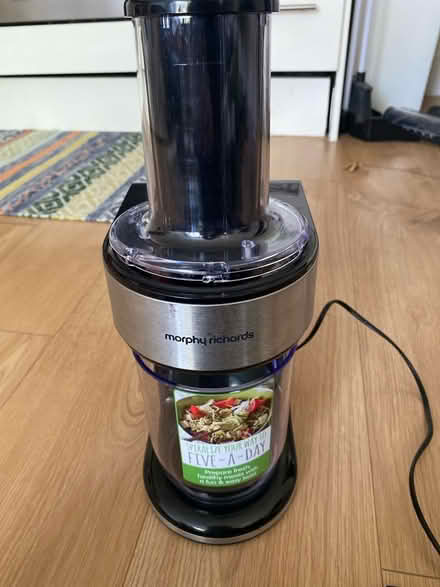 Photo of free Morphy Richards spiralizer *read (Stockbridge EH3) #1