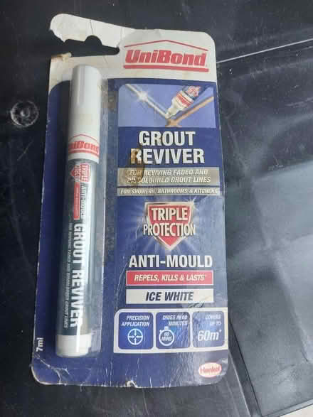 Photo of free Grout reviver pen- white (Wrose BD2) #1