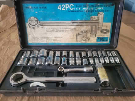 Photo of free Combination Rachet and Socket Set (North Side near Whole Foods) #1