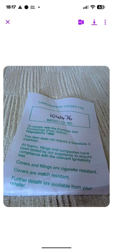 Photo of free Two seater settee (Portchester PO16) #3