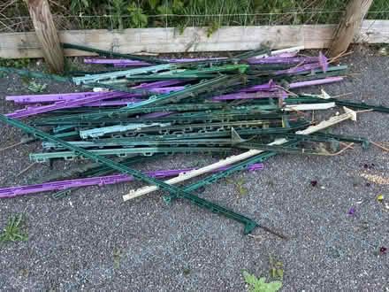 Photo of free Electric fence posts (BH21) #1
