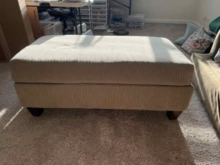 Photo of free Large Ottoman (By WJHS) #2