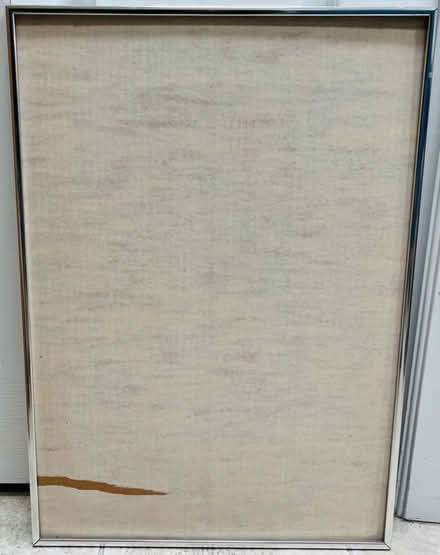 Photo of free Silver metal frame (Redwood City) #1