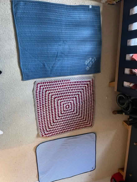 Photo of free Three baby blankets (Brixton) #1