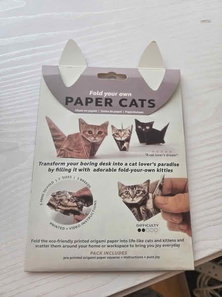 Photo of free Paper cats (Dublin 16) #2