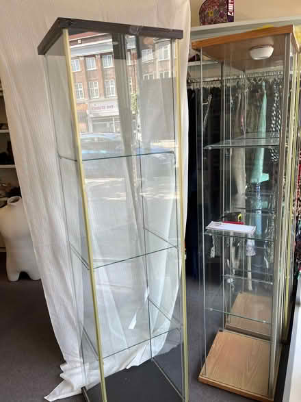Photo of free 3 shop glass display cabinets (Stoneleigh KT17) #1