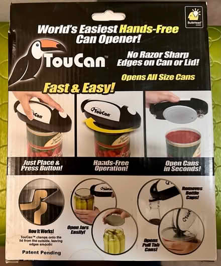 Photo of free Toucan Hands Free Can Opener (West San Jose 95128) #4