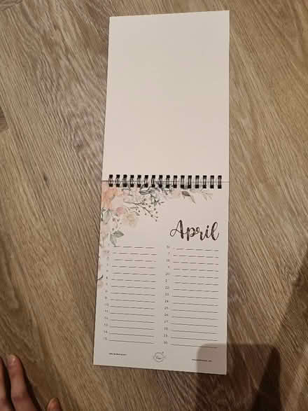 Photo of free Perpetual birthday/event calendar (Hove BN3) #2