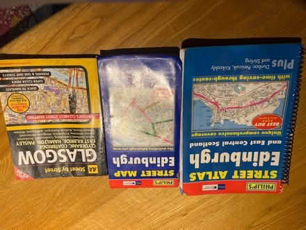 Photo of free Street atlases and map Glasgow / Edinburgh (Liberton EH16) #1