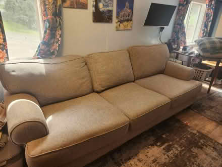 Photo of free Full size couch 42x92 (Johnson Point Road) #2