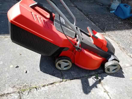 Photo of free Cordless lawnmower (WA13. Lymm area) #2