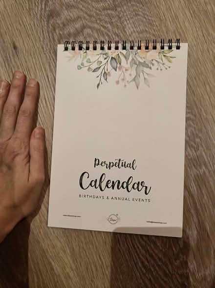 Photo of free Perpetual birthday/event calendar (Hove BN3) #1