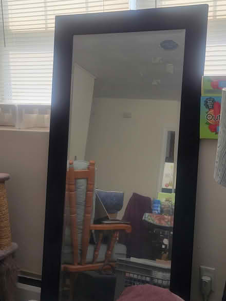 Photo of free High Quality Solid Wood Mirror (North Side near Whole Foods) #1