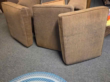 Photo of free Three couch cushions (NW Livonia) #1