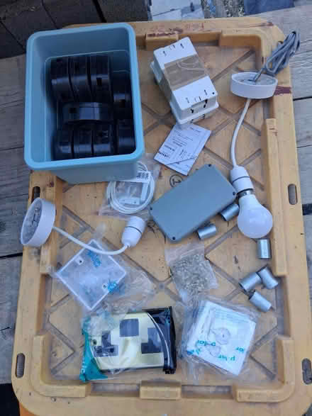 Photo of free Miscellaneous electrical items (Belper DE56) #1