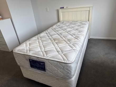 Photo of free Single bed and wine rack (Addington Christchurch) #1