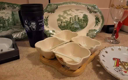 Photo of free Dip bowls, plates, glass, vase, etc (South Acton) #2