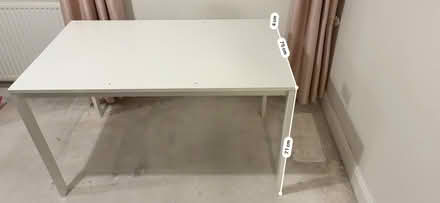 Photo of free White Office Desk (Watford Junction, WD17) #2