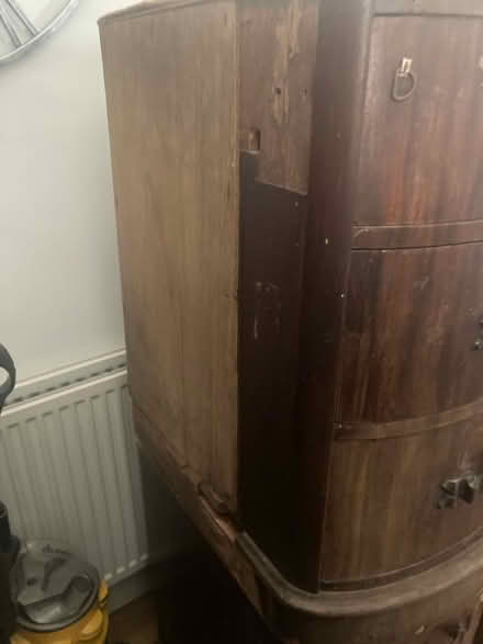 Photo of free Pair of desk cabinets (need tlc) (CV6 - Courthouse Green) #4