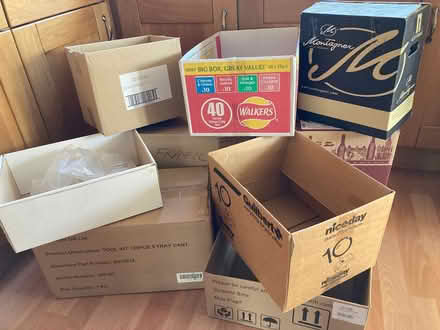 Photo of free Cardboard boxes (East Grinstead RH19) #1