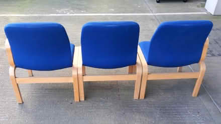 Photo of free 3 seater office or reception chairs (Watford WD24) #2