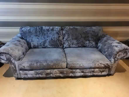 Photo of free 2 to 3 seater sofa .. could fit 4 (Harlow potters feild) #1