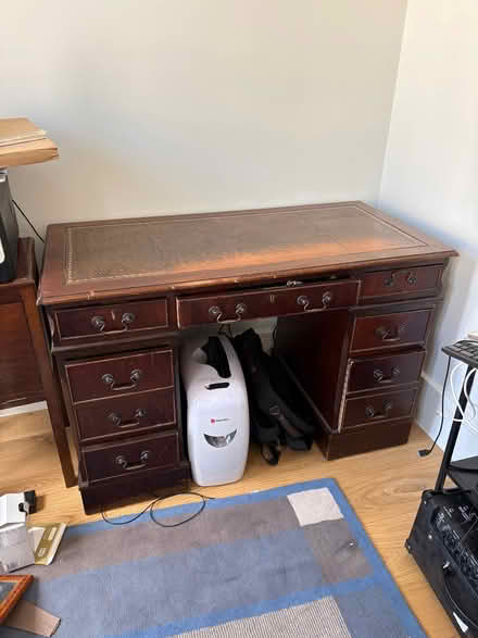 Photo of free 1990’s reproduction desk and chair (Lambridge BA2) #1