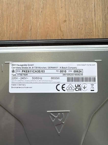 Photo of free Bosch ceramic hob (Borough SE1) #3