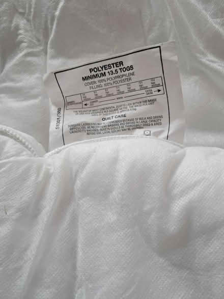 Photo of free 2 x rarely used single duvets (North Abingdon OX14 3) #3