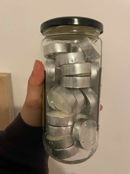 Photo of free Jar of tea lights (E1) #2