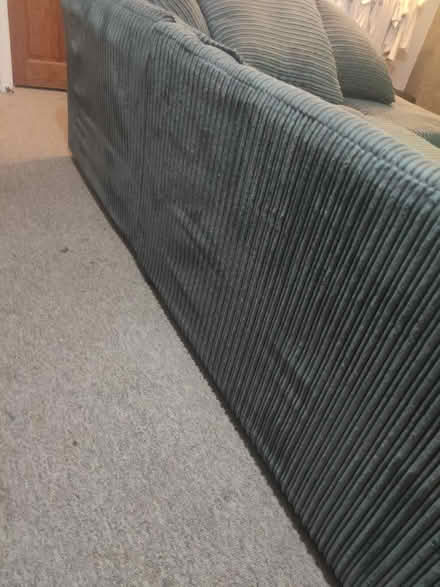 Photo of free Charcoal Grey couch with 5 cushions (Eastbourne) #4