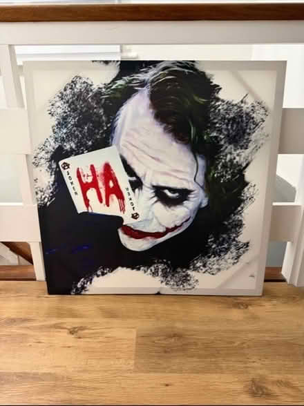 Photo of free Heath Ledger Joker Canvas (Bockings Elm CO16) #1