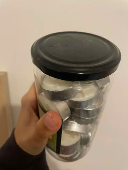 Photo of free Jar of tea lights (E1) #1