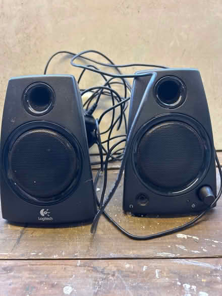Photo of free Logitech speakers for desk top computers (Alderley Edge SK9) #1