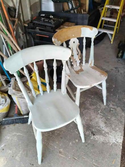Photo of free Wooden chairs (Cherry tree Romiley SK6) #1