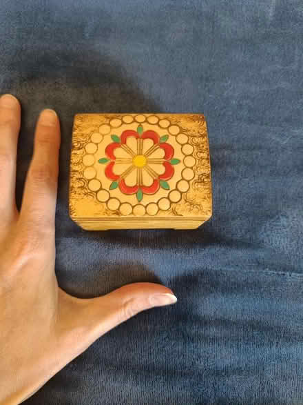 Photo of free Cute wooden box with 'Jenny' inscribed inside (Hove BN3) #1